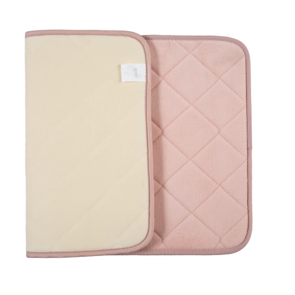 Tapete para Banheiro 50X80 cm Majestic Havan Casa - Rosa pálido
