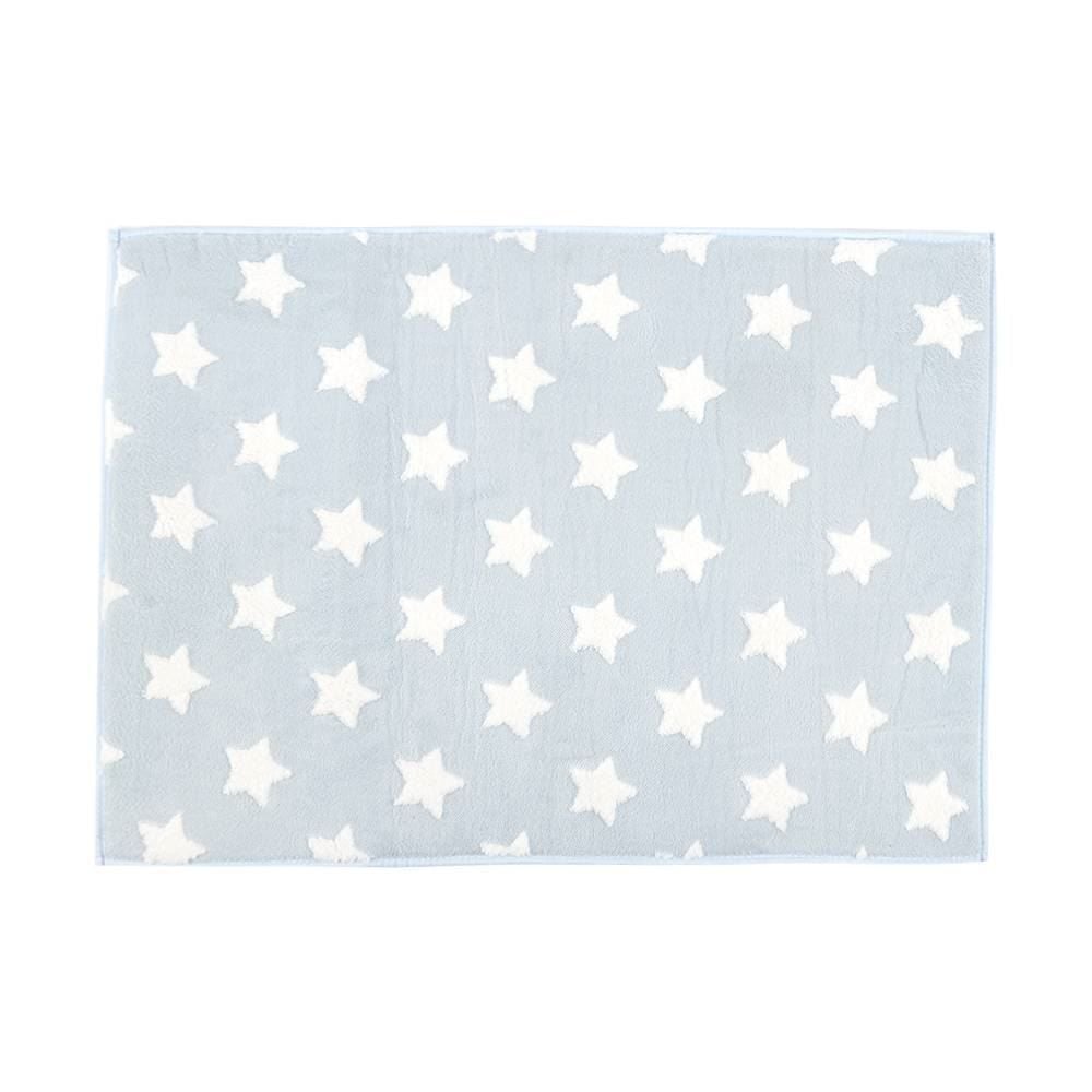 Tapete Infantil Mimo 70X100 Cm Jolitex - Estrela Azul