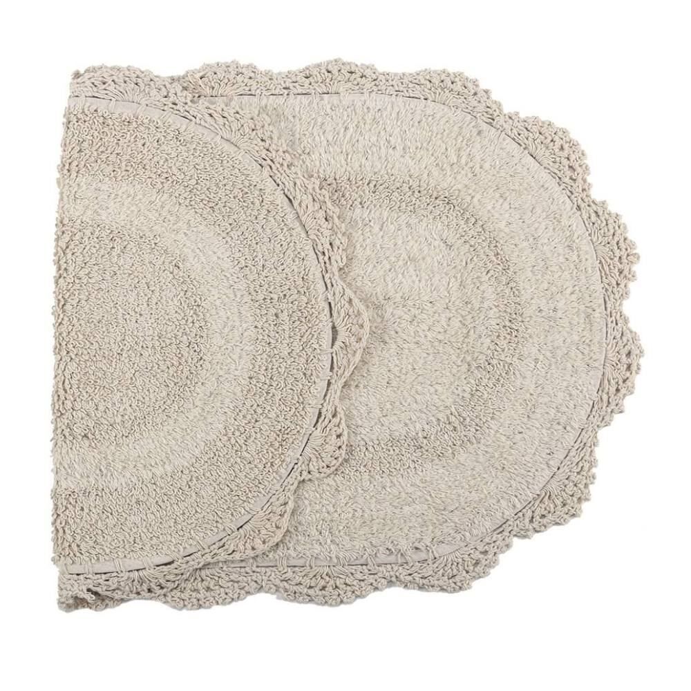 Tapete para Banheiro 50X80 cm Capri Havan Casa - Marfim