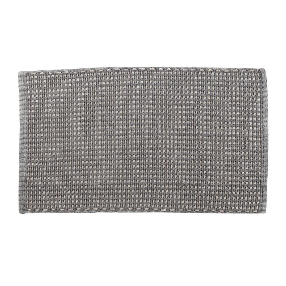 Tapete Para Banheiro 50X80 Cm Florença Havan Casa - Cinza