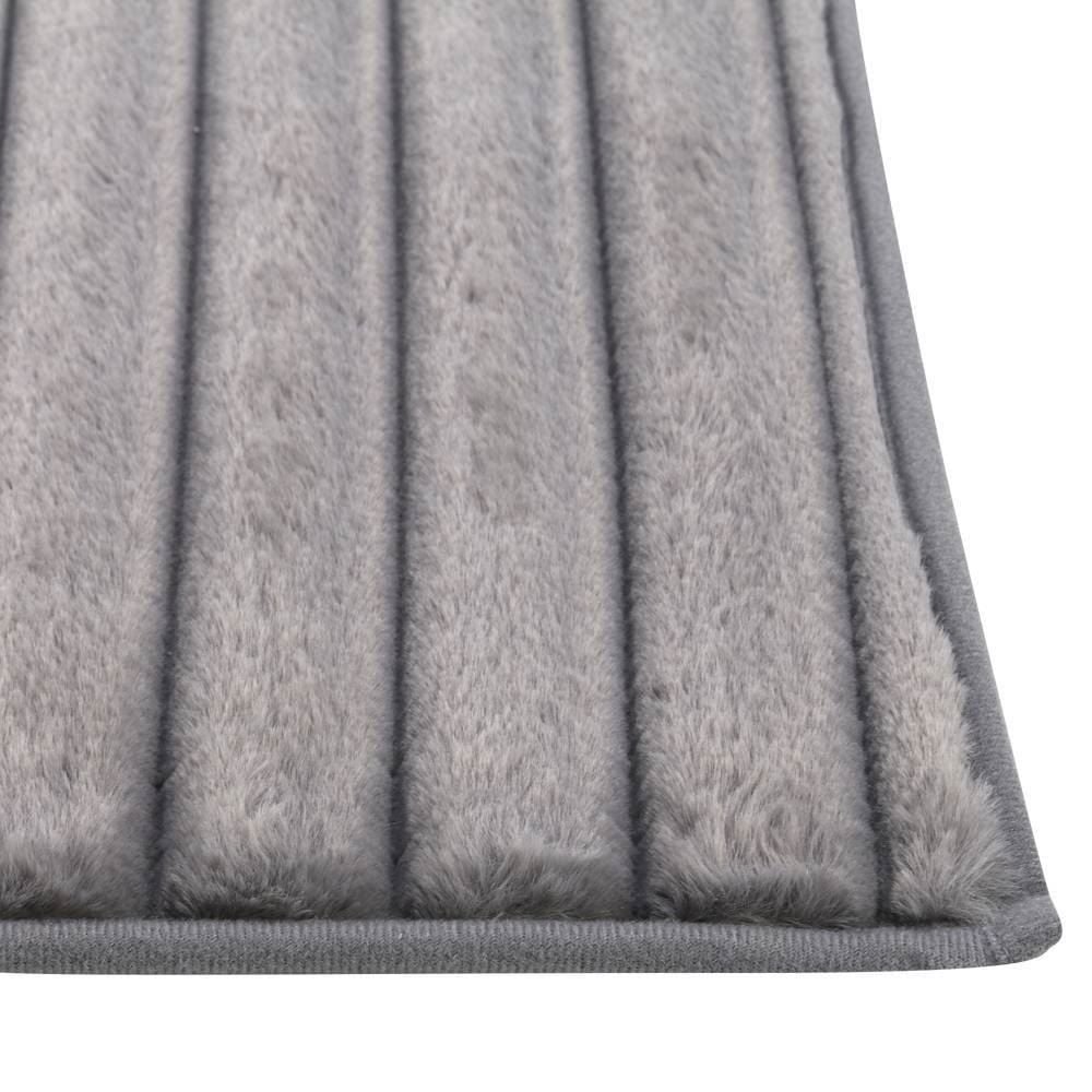 Tapete para Banheiro 50X80 cm Mônaco Havan Casa - Chumbo