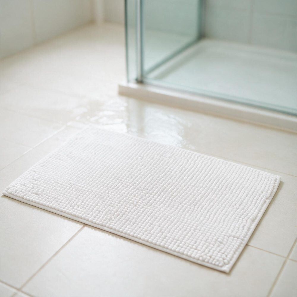 Tapete para Banheiro Madri 40X60cm Havan Casa - Branco 