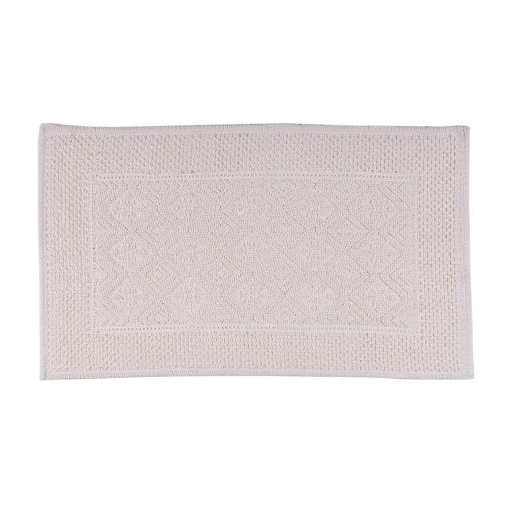 Tapete Para Banheiro Mahal 50X80cm Havan - Branco