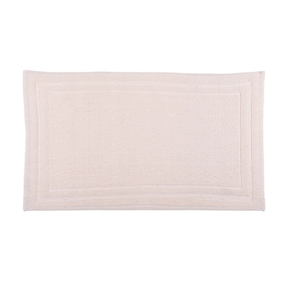 Tapete Para Banheiro Mahal 50X80cm Havan - Branco TI3630