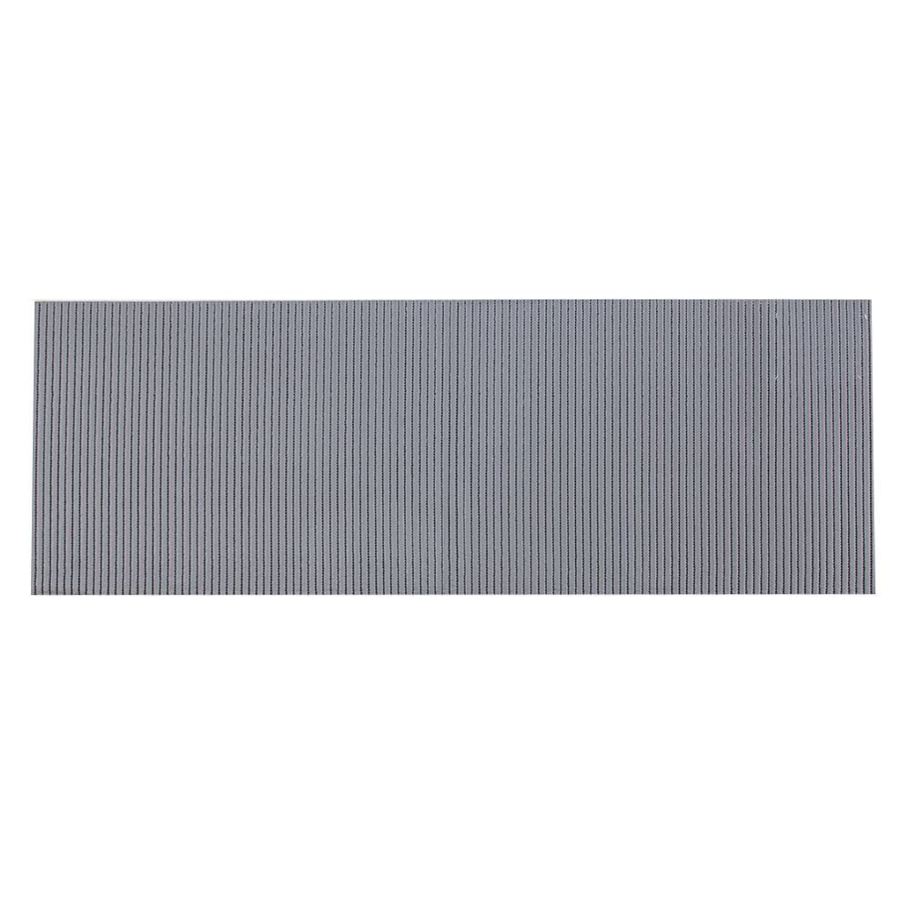 Tapete Para Cozinha 45X130 Cm Pratik Havan Casa - Cinza Liso