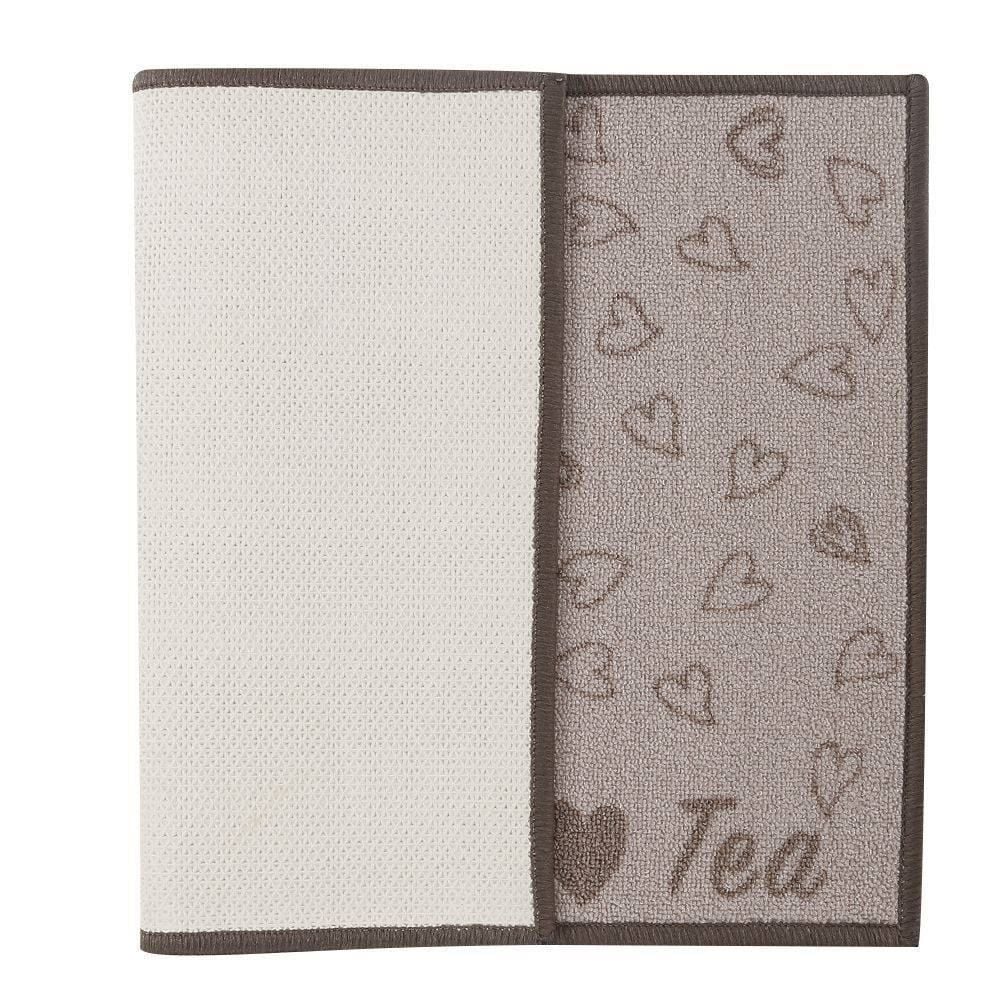 Tapete Para Cozinha 50X70 Cm Napoli Havan Casa - I Love Tea Bege