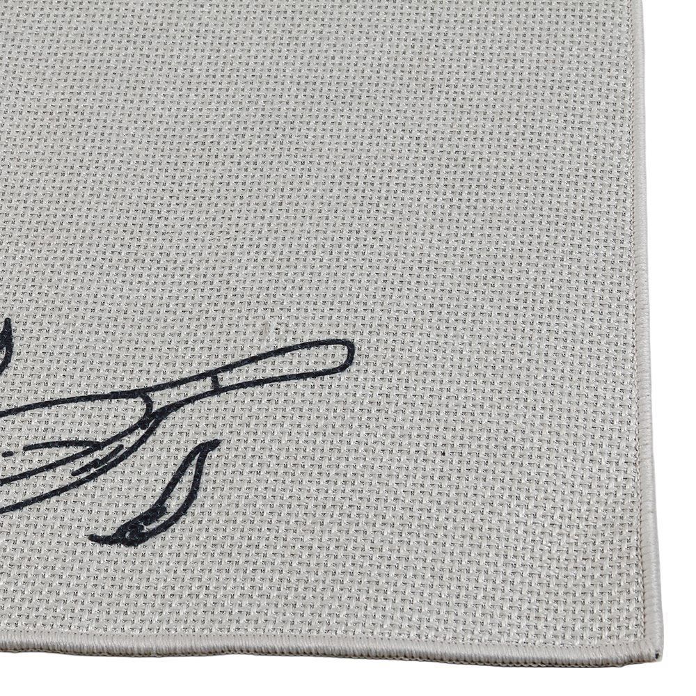Tapete para Cozinha Nature 53Cm X 1,20M Havan Casa - Cinza C3
