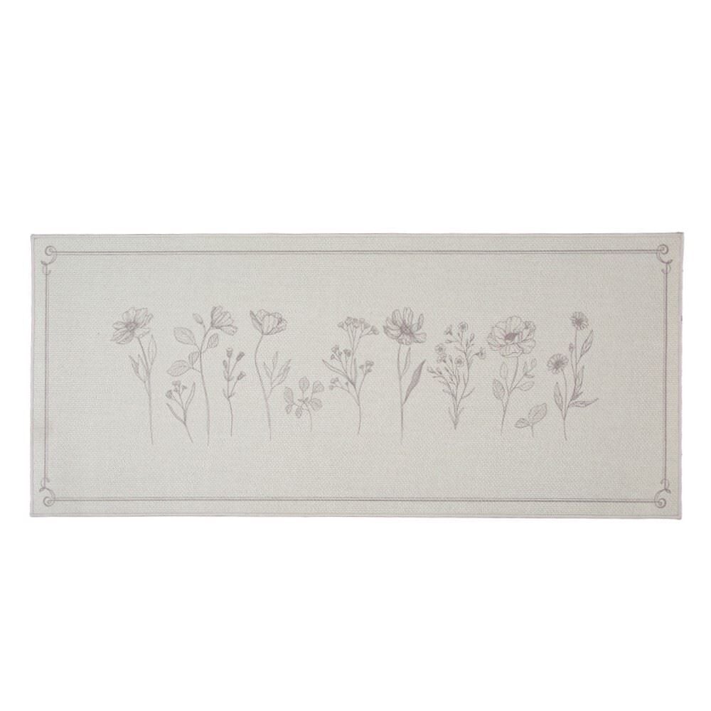 Tapete para Cozinha Nature 53Cm X 1,20M Havan Casa - Cinza Jardim