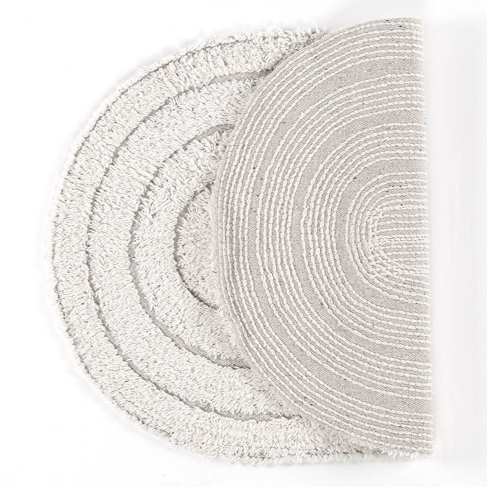 Tapete Para Quarta E Sala Chronos 40X60 Cm Havan Casa - Branco Neve