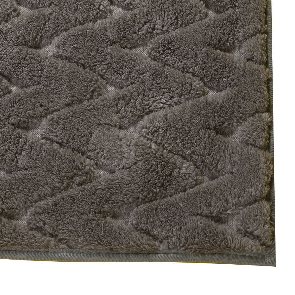 Tapete para Quarto e Sala 80Cmx1,50 m Milano Havan Casa - Cinza Chevron