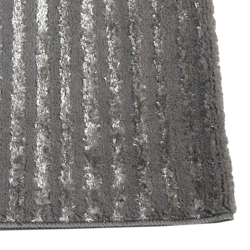 Tapete para Quarto e Sala 2,00X2,50 m Dubai Havan Casa - Cinza Linhas