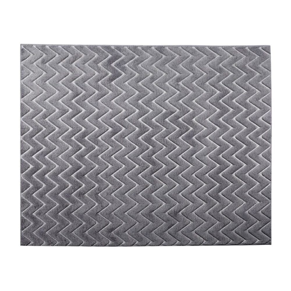 Tapete para Quarto e Sala 2,00X2,50M Milano Havan Casa - Cinza Chevron