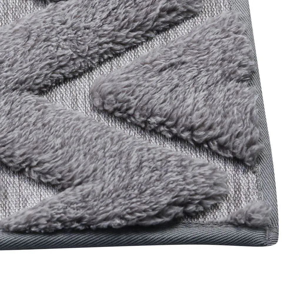 Tapete para Quarto e Sala 2,00X3,00M Milano Havan Casa - Cinza Chevron