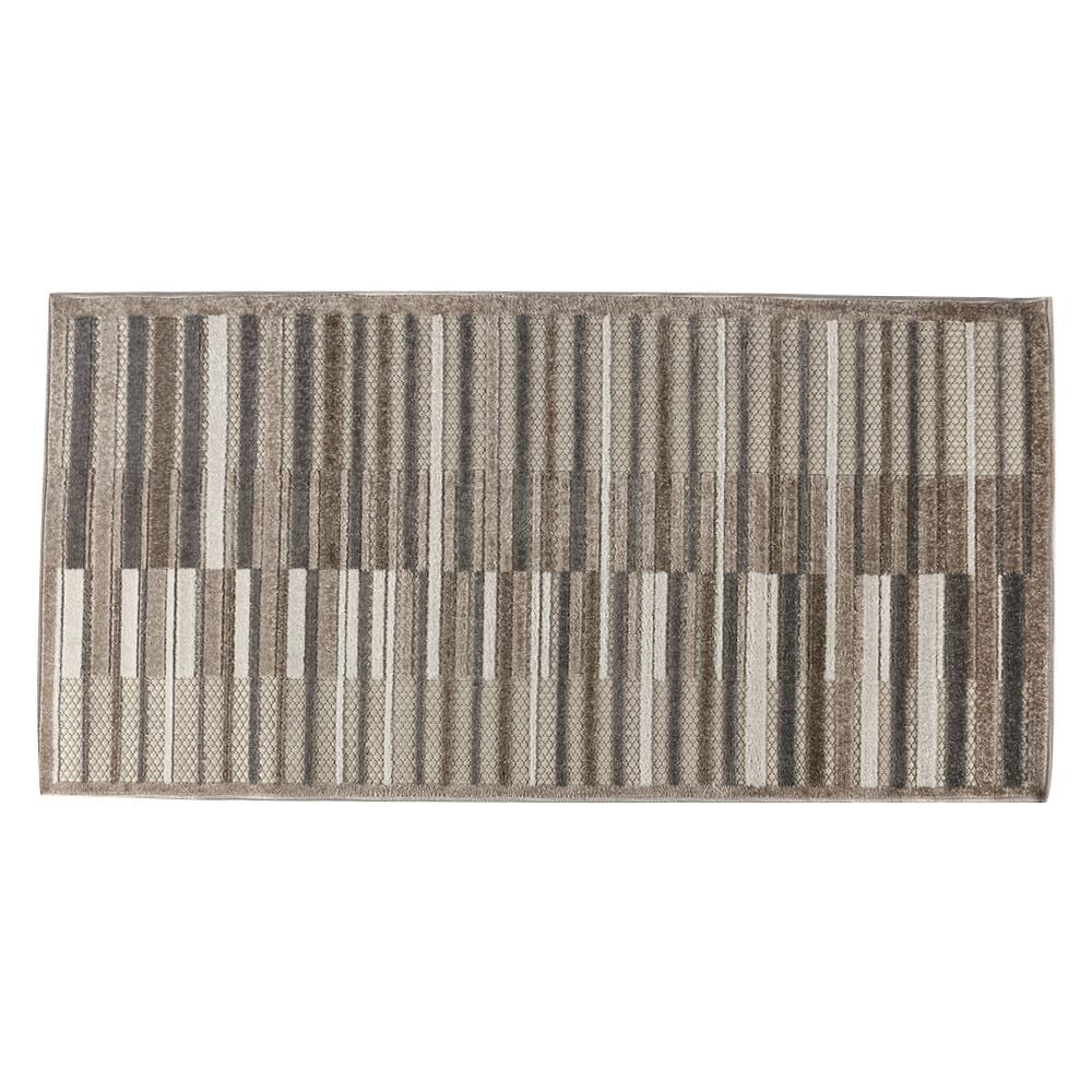 Tapete para Quarto e Sala 80Cmx1,50M Kyoto Havan Casa - Creme E Marrom