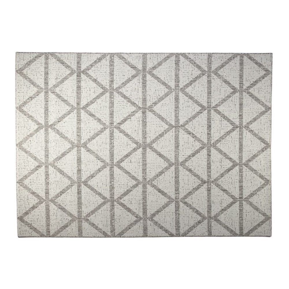 Tapete para Quarto e Sala Amazonas Sisal 1,40X2,00M Havan Casa - Bege Geométrico
