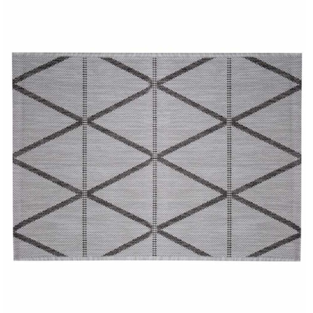 Tapete para Quarto e Sala Amazonas Sisal 1,40X2,00M Havan Casa - Grafite e Cinza