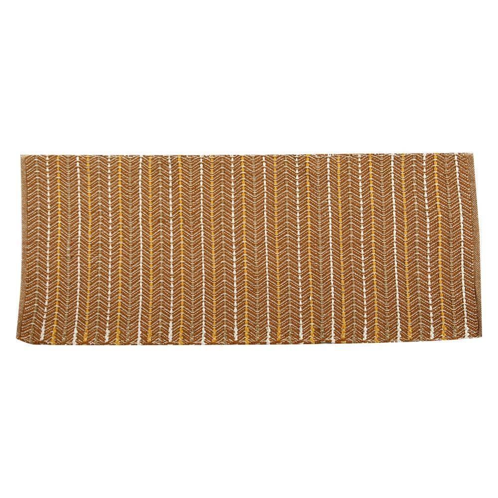 Tapete Para Quarto Ou Sala 50X120 Cm Petra Havan Casa - Amarelo Ambar