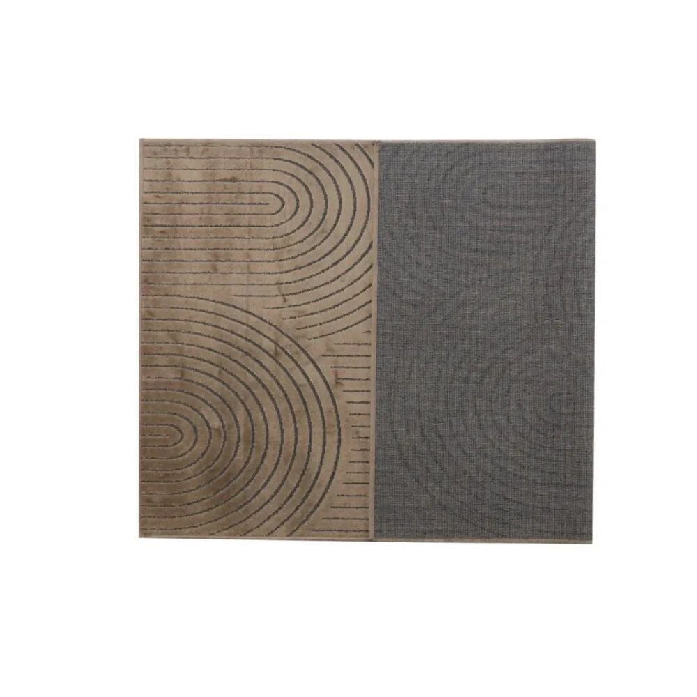 Tapete para Quarto Ou Sala 0,68X2,10 m Faro Havan Casa - Arcos Caramelo