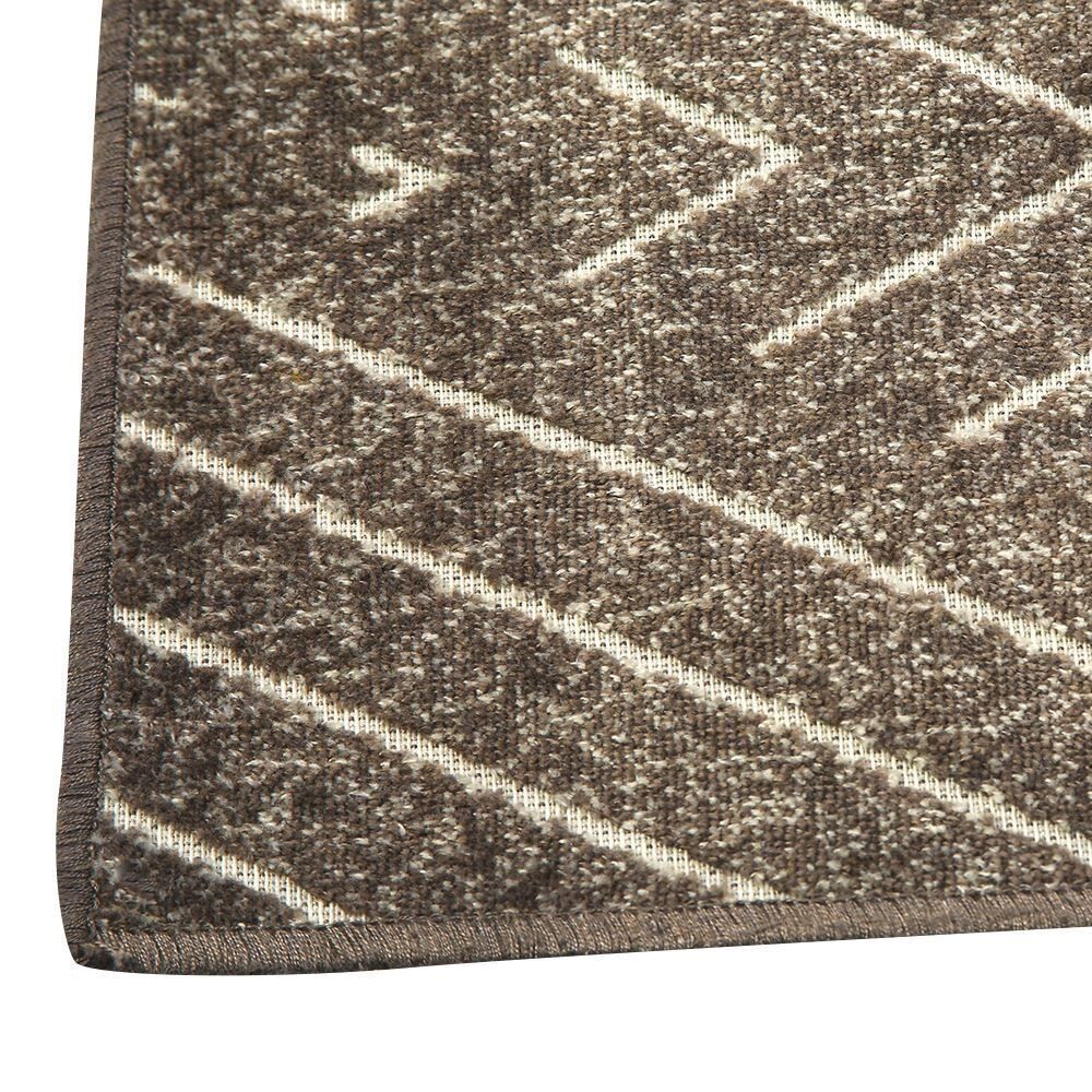 Tapete Passadeira Faro 68Cm X 2,10M Havan Casa - Escamas Taupe