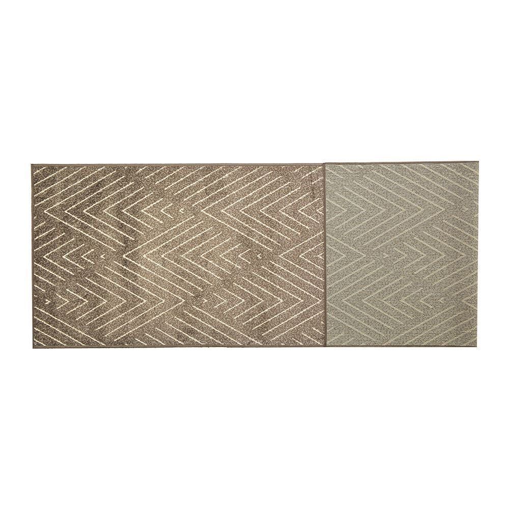 Tapete Passadeira Faro 68Cm X 2,10M Havan Casa - Escamas Taupe