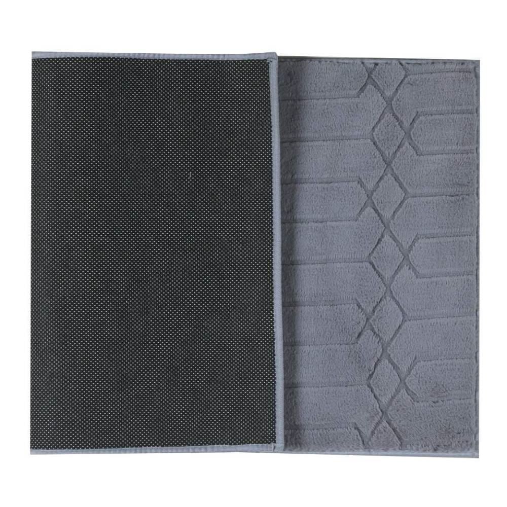 Tapete Para Quarto E Sala 80X150 Cm Bellagio Havan Casa - Chumbo