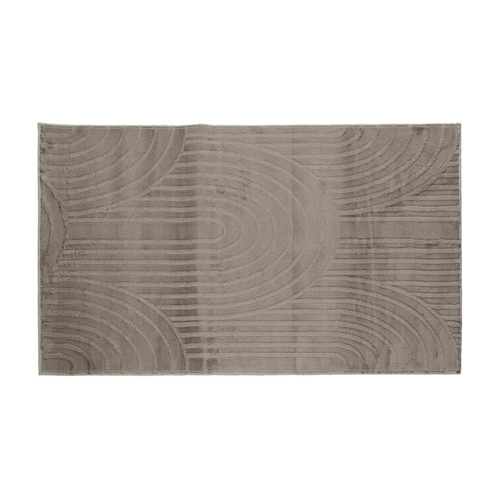 Tapete para Quarto e Sala 80Cmx1,50 m Bellagio Havan Casa - Cinza S3 Flow