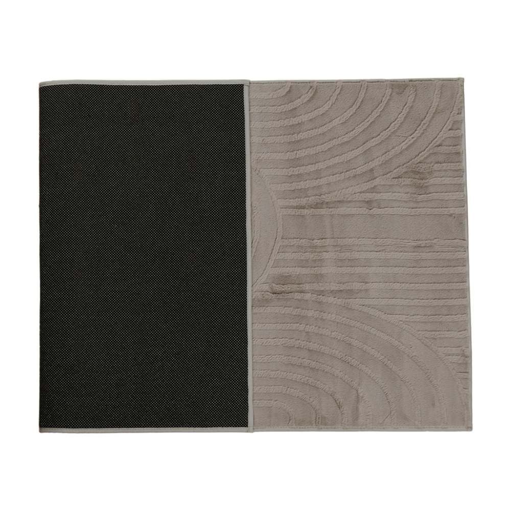 Tapete para Quarto e Sala 80Cmx1,50 m Bellagio Havan Casa - Cinza S3 Flow