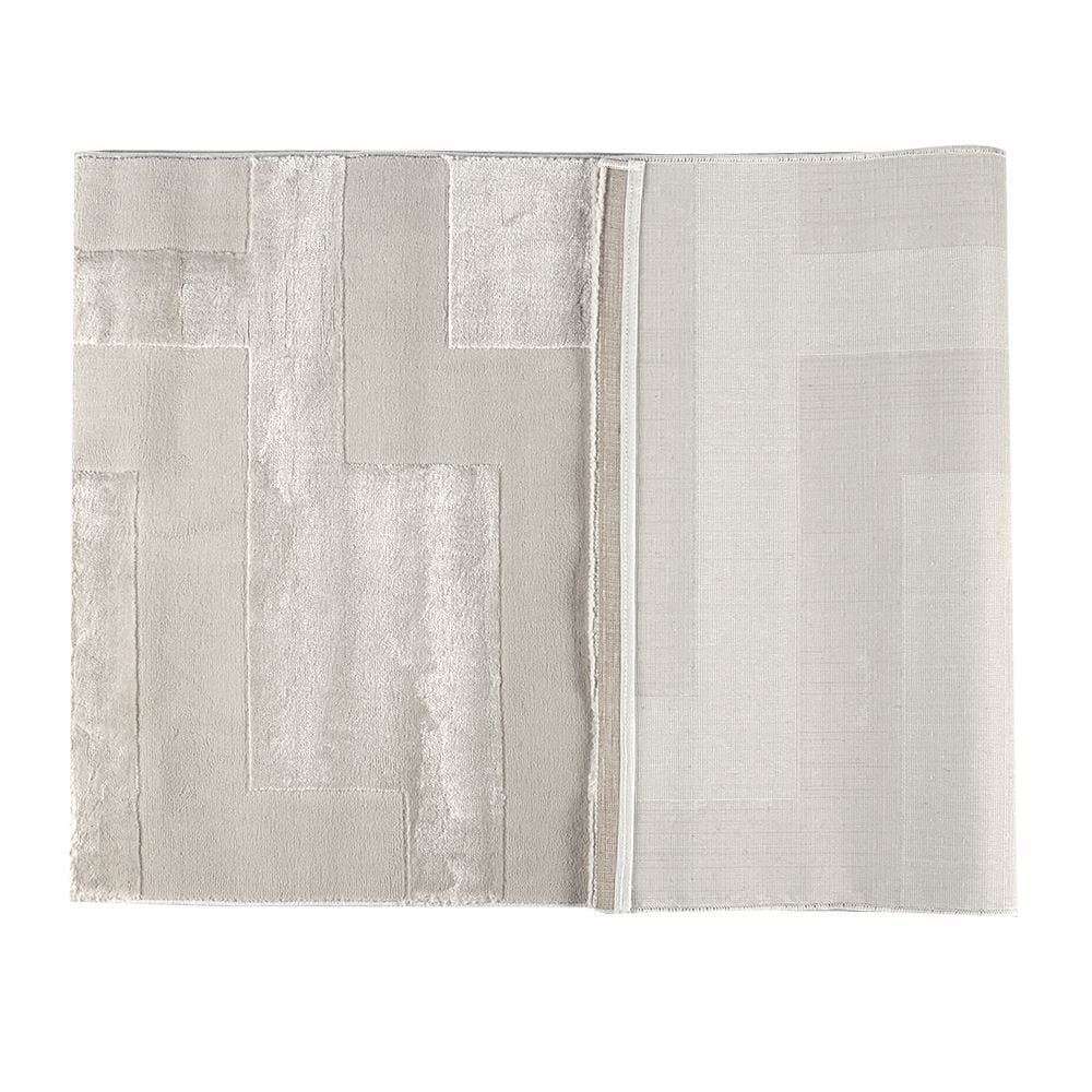 Tapete para Quarto Ou Sala 80X150 cm Provence Havan Casa - Bege