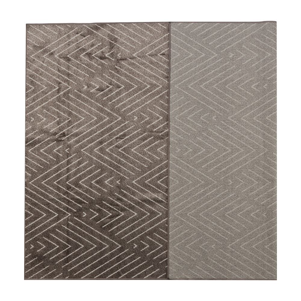 Tapete Para Quarto Ou Sala 1,40X2,00 M Faro Havan Casa - Escamas Taupe