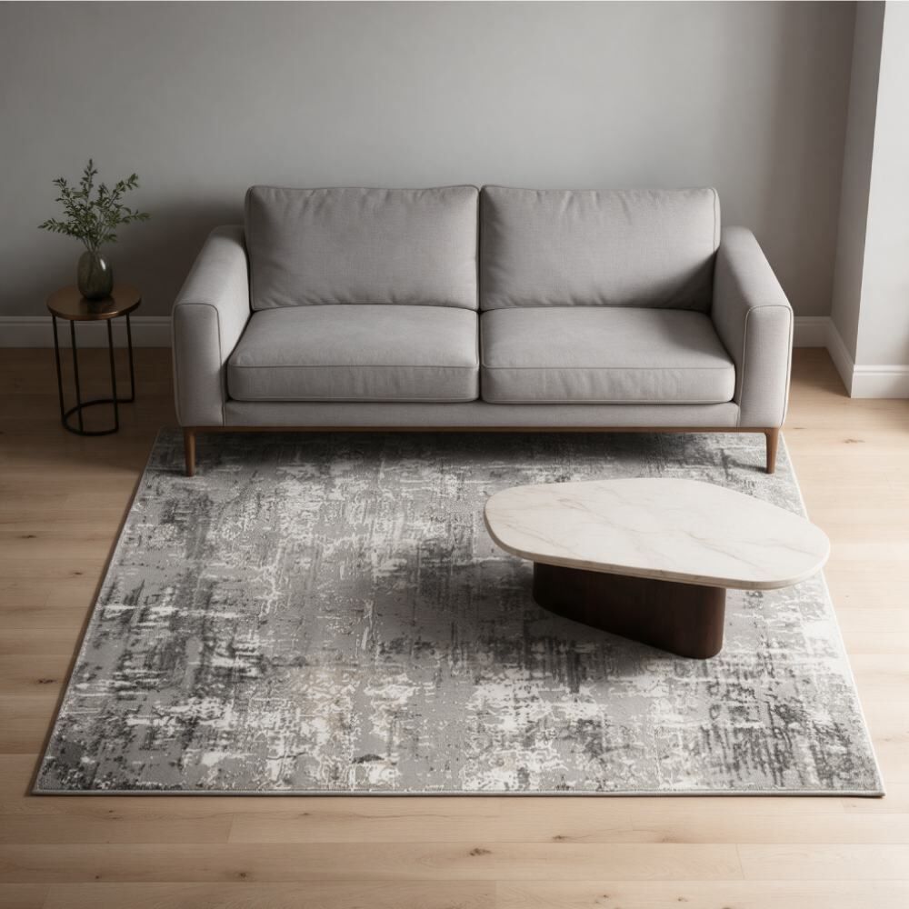 Tapete para Quarto Ou Sala 1,40 X 2,00M Ibiza Havan Casa - Vintage Cinza