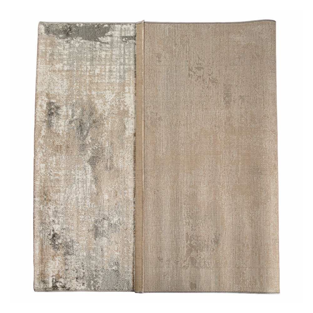 Tapete para Quarto Ou Sala 1,40 X 2,00M Ibiza Havan Casa - Creme Cinza
