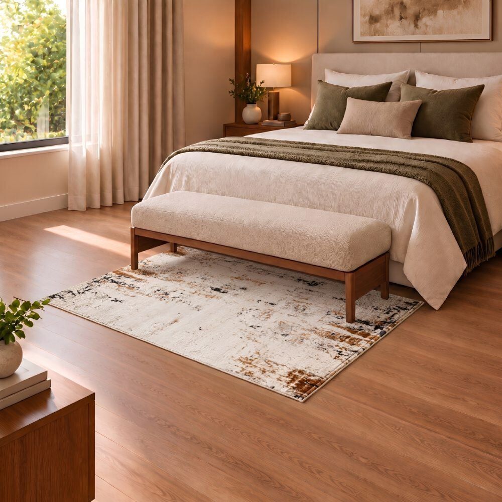 Tapete para Quarto Ou Sala 1,40 X 2,00M Ibiza Havan Casa - Terracota