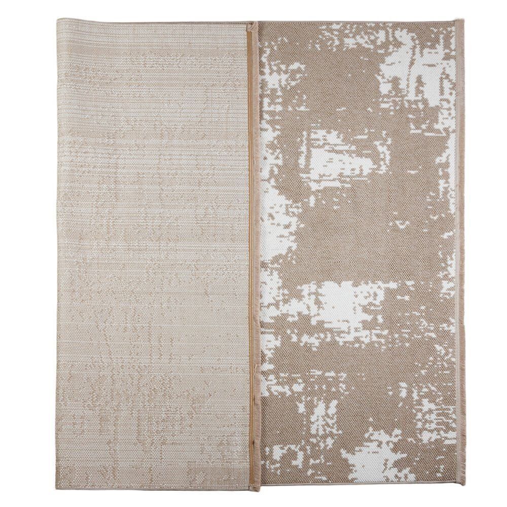 Tapete para Quarto Ou Sala 1,40X2,00M Positano Havan Casa - Bege e Branco 32