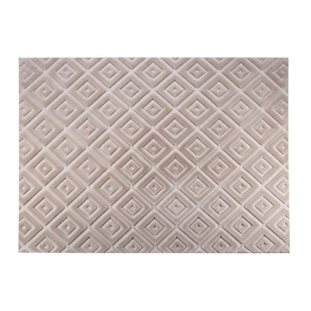 Tapete para Quarto e Sala 1,40X2,00M Milano Havan Casa - Bege Losango