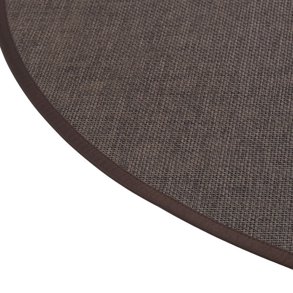 Tapete Titanium Redondo para Quarto e Sala 2,00M Havan Casa - Marrom