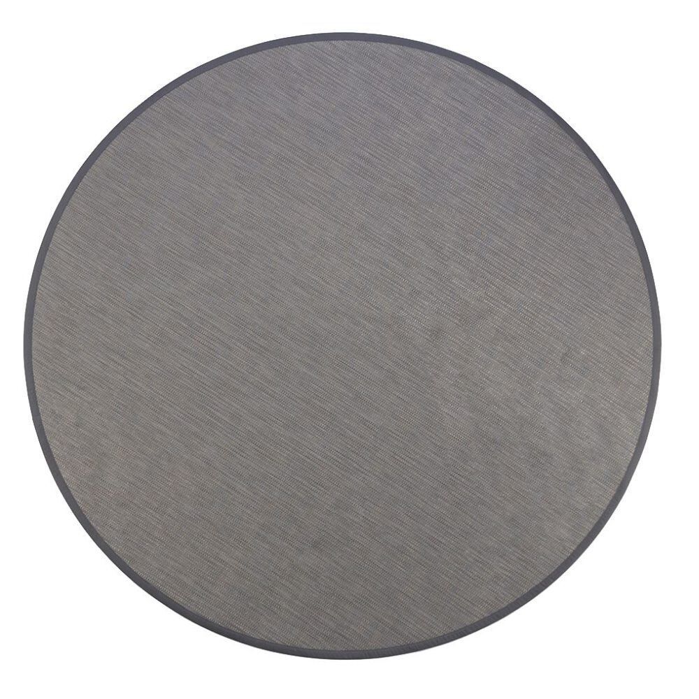 Tapete Titanium Redondo para Quarto e Sala 2,00M Havan Casa - Cinza
