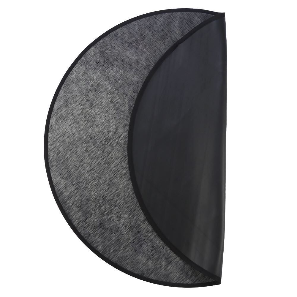 Tapete Titanium Redondo para Quarto e Sala 2,00M Havan Casa - Preto