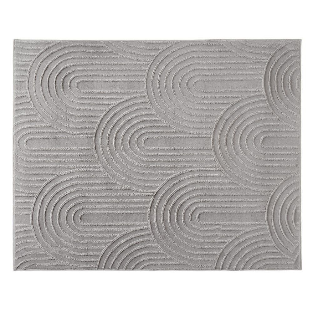 Tapete para Quarto e Sala Bellagio 2,00X2,50M Havan Casa - Cinza S3 Flow