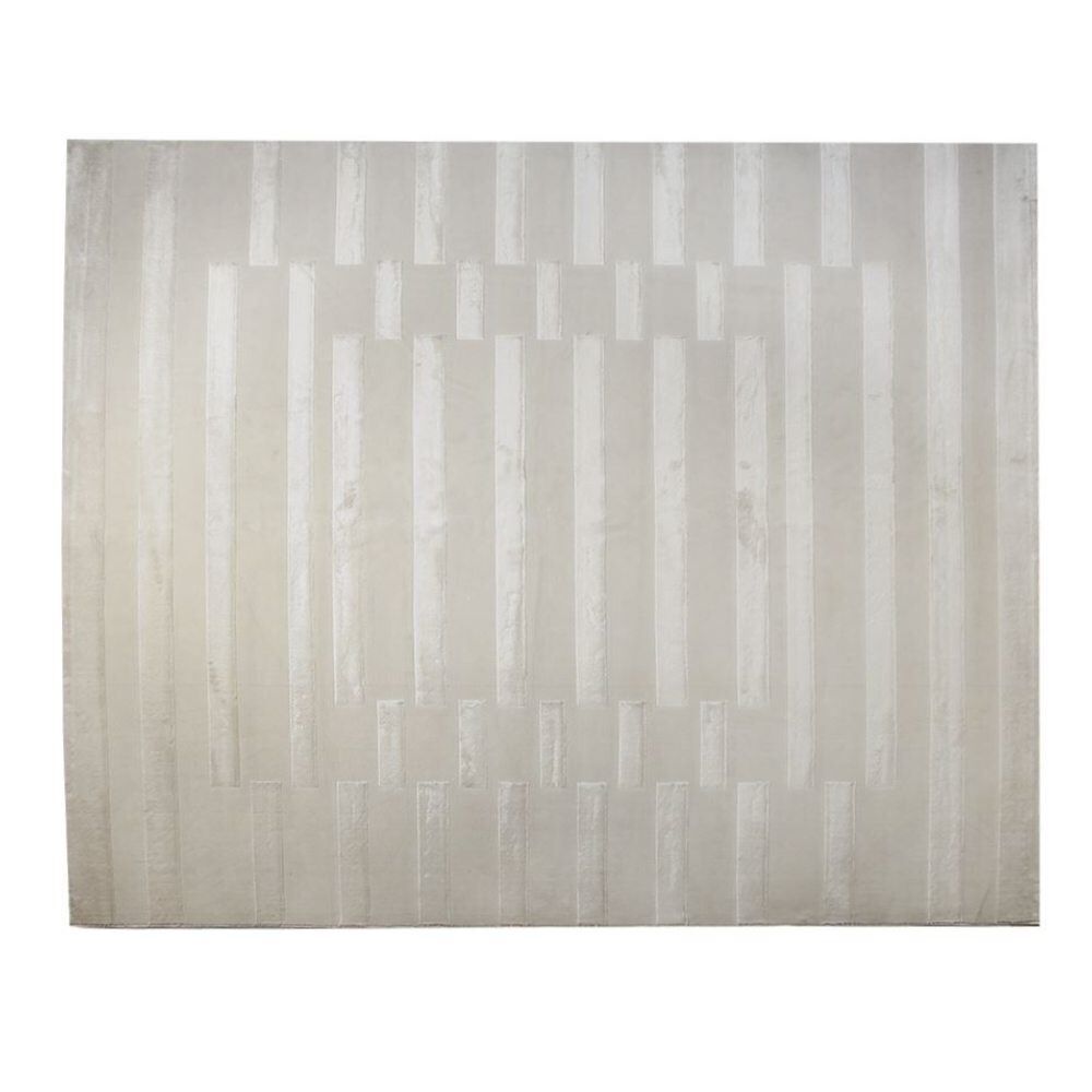 Tapete para Quarto e Sala 2,50X3,00M Provence Havan Casa - Faixas Bege