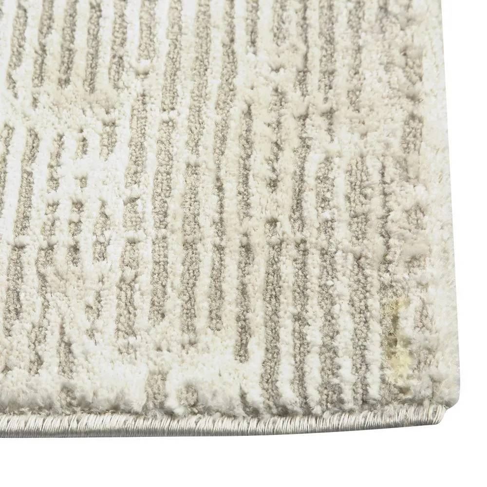 Tapete Para Quarto E Sala 2,50X3,00 M Versalhes Havan Casa - Creme E Branco