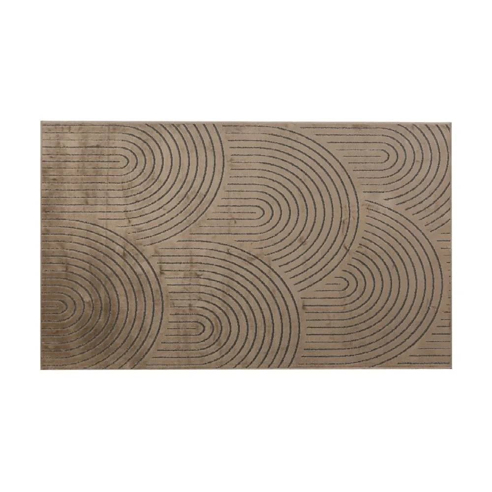 Tapete Para Quarto E Sala 60X100 Cm Faro Havan Casa - Arcos Caramelo