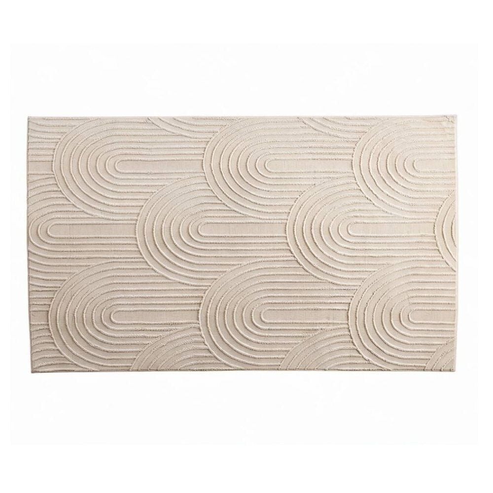 Tapete para Quarto e Sala Bellagio 60Cm X 1,00M Havan Casa - Bege Flow