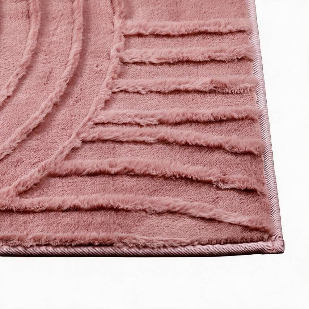 Tapete para Quarto e Sala Bellagio 60Cm X 1,00M Havan Casa - Rosa Flow