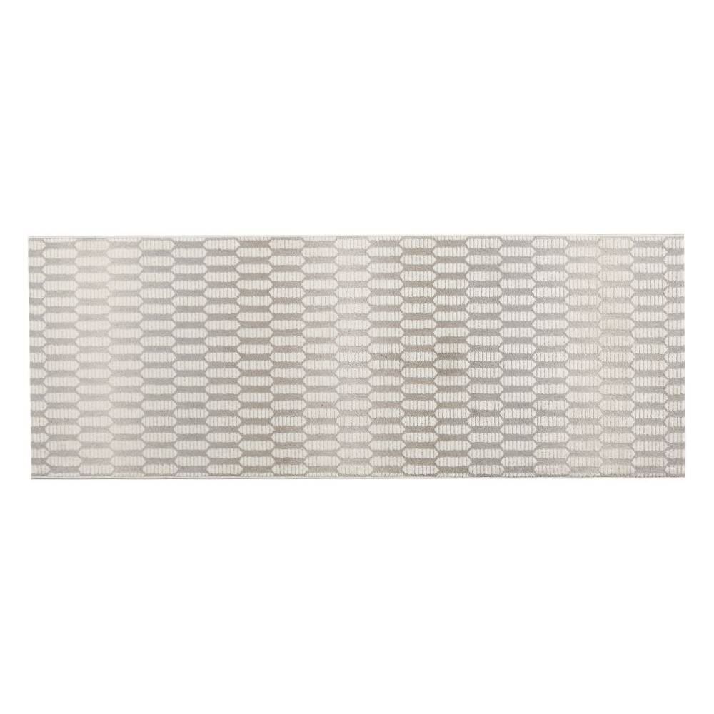 Tapete Para Sala Ou Quarto Atenas 67X180 Cm Havan Casa - Creme Cinza