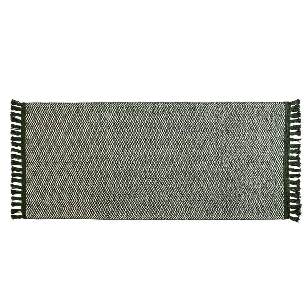 Tapete Passadeira 60Cm X 1,50M Naturale Havan Casa - Verde Oliva
