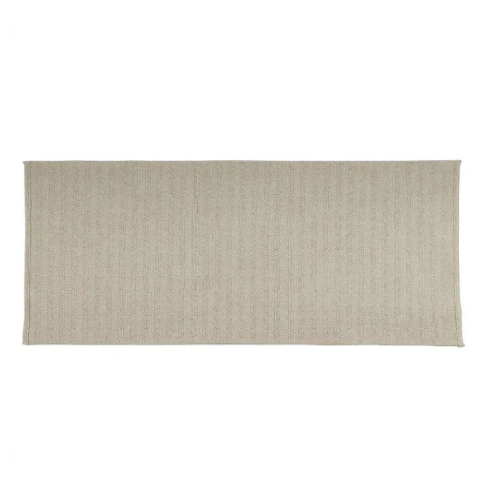 Tapete Passadeira Amalfi 60Cm X 1,00M Havan Casa - Cru e Off G5607