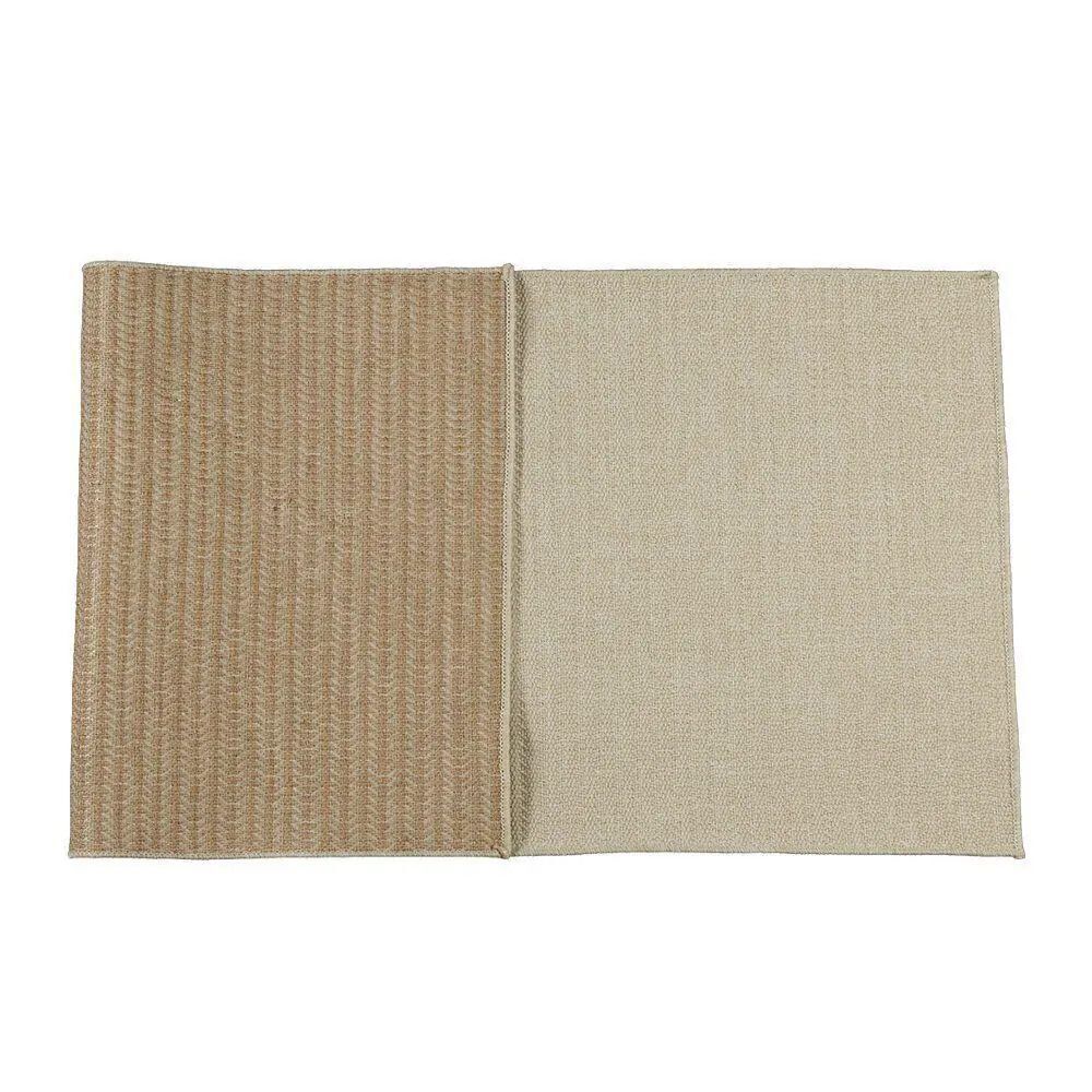 Tapete Passadeira Amalfi 67Cm X 1,80M Havan Casa - Cru e Off G5607