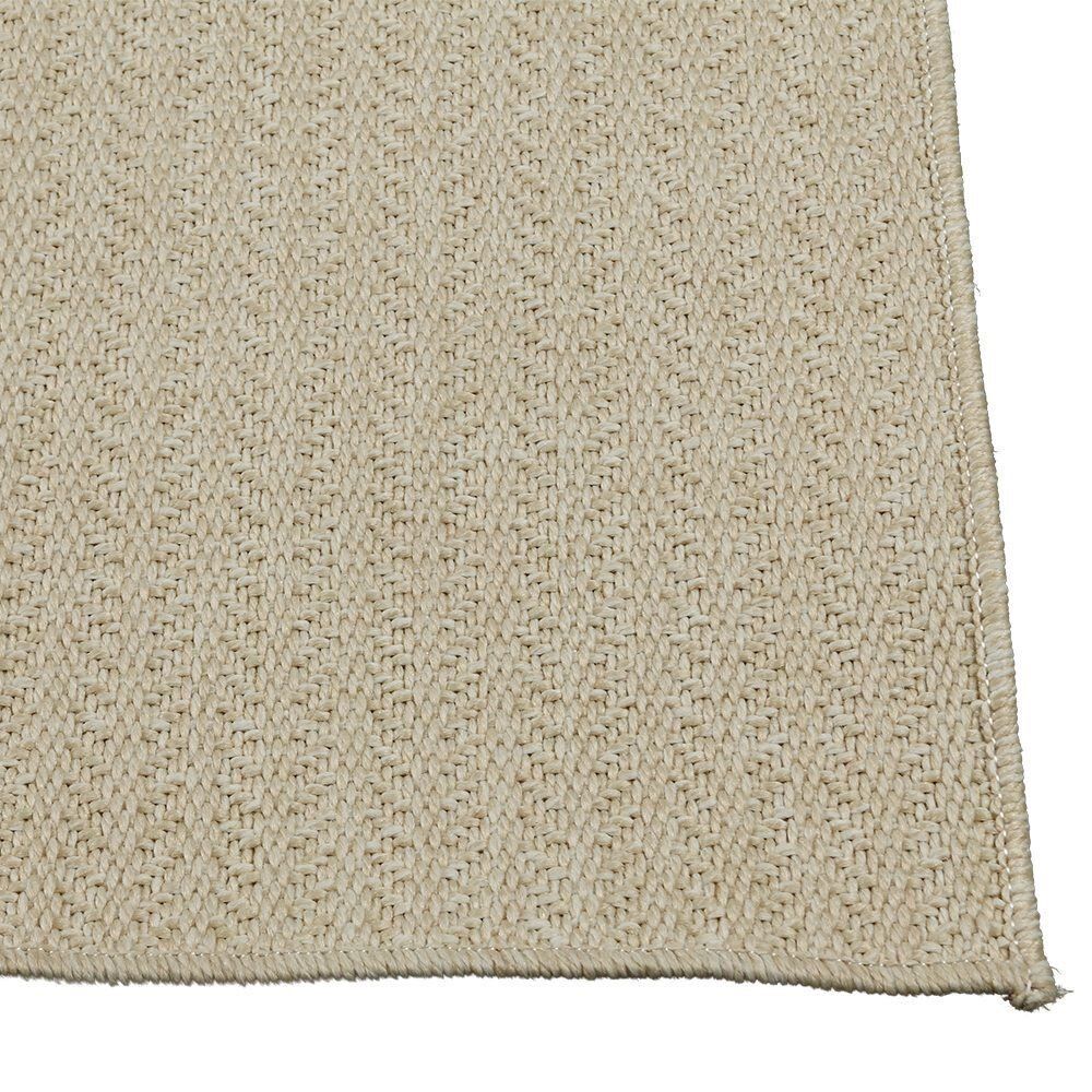 Tapete Passadeira Amalfi 80Cm X 1,50M Havan Casa - Cru e Off