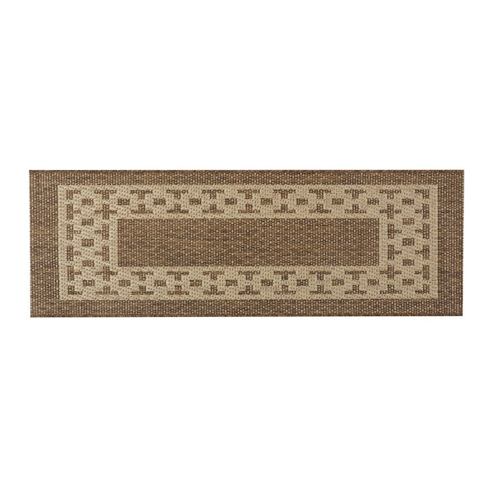 Tapete Passadeira Cancun 66X2,00M Sisal - Grega Marrom