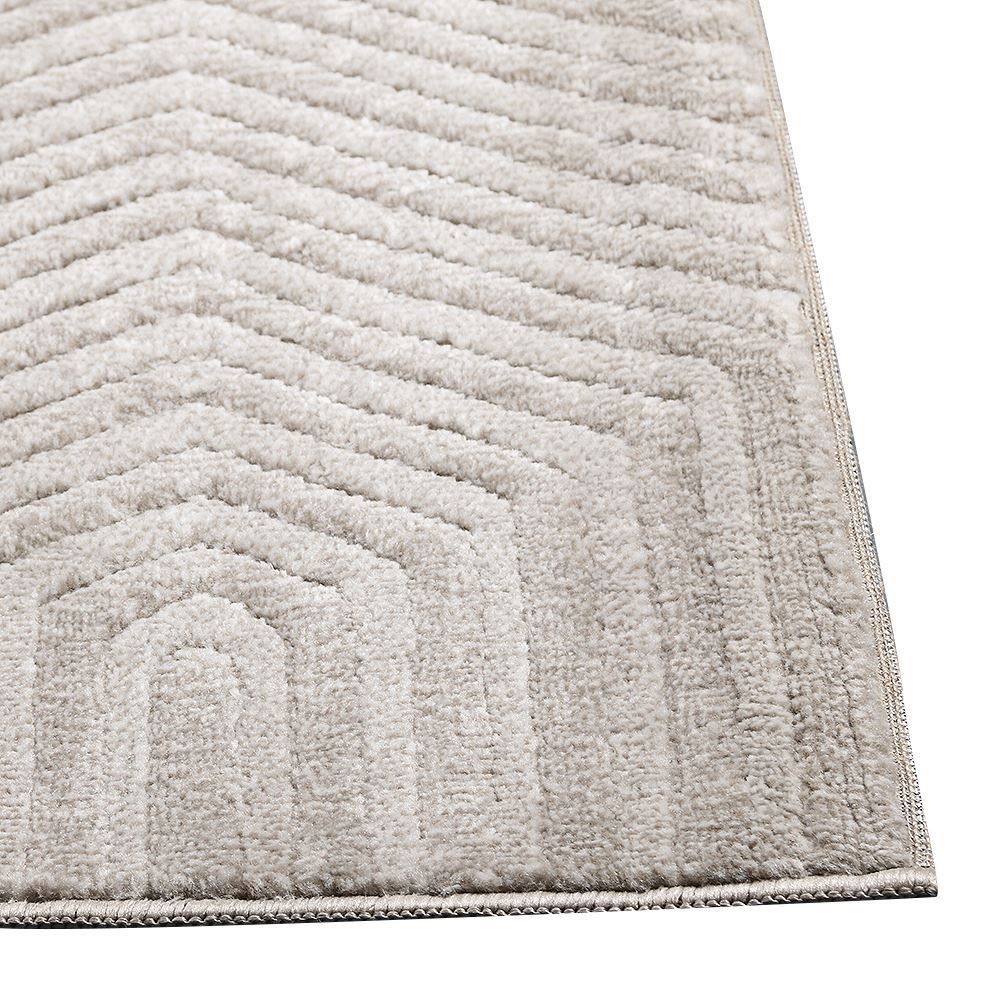 Tapete Quarto E Sala Platinium 2,00X2,50 Metros Havan Casa - Cinza E Bege